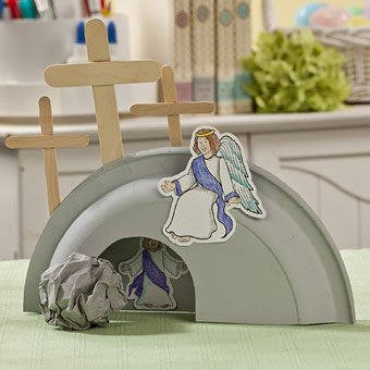 Easter-Craft-He-Is-Risen-Tomb Easter Craft He Is Risen Tomb