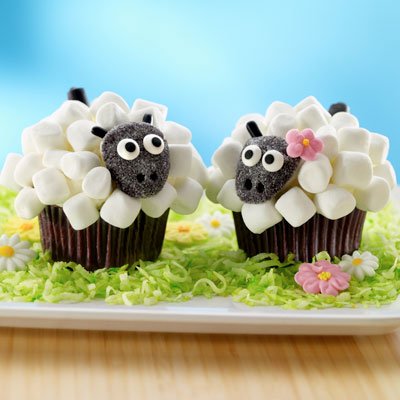 lamb cupcakes lamb cupcakes