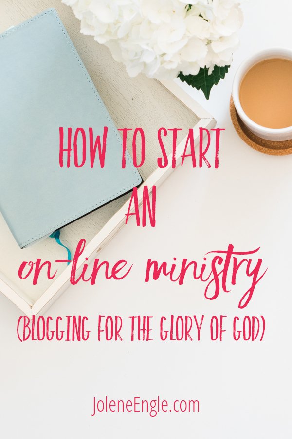 How to Start an On-line Ministry (Blog)