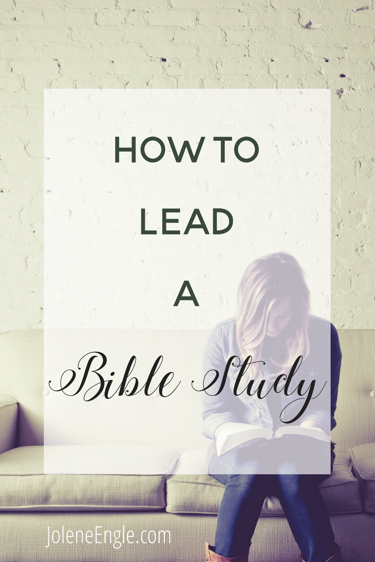 How toLeadaBible Study